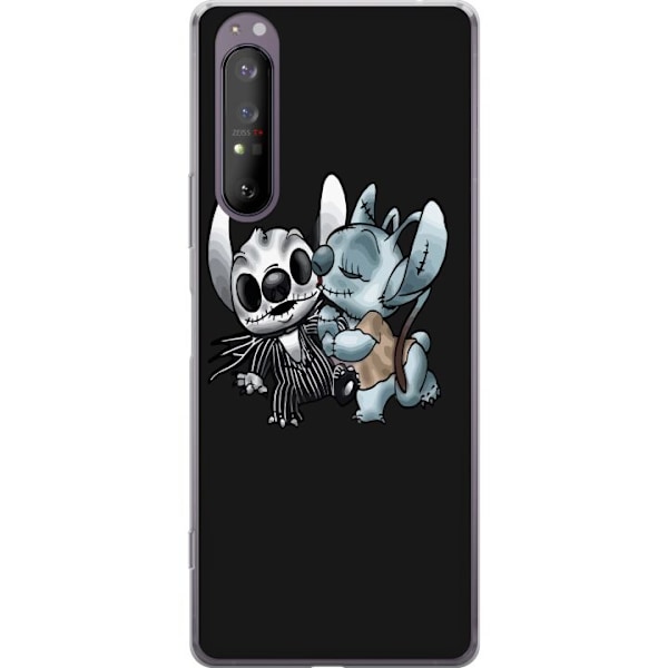 Sony Xperia 1 II Gennemsigtig cover Halloween lilo & stitch 20