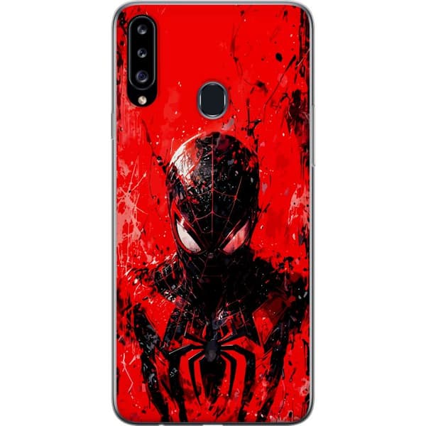 Kompatibelt Mobildeksel til Samsung Galaxy A20s Spider Man