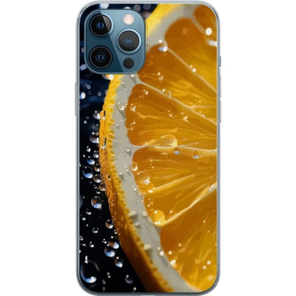 Apple iPhone 12 Pro Max Gjennomsiktig deksel Appelsin