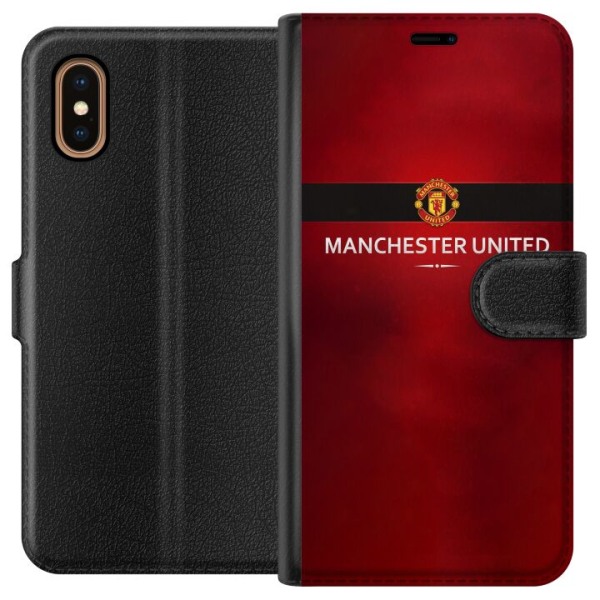 Apple iPhone XS Max Lommeboketui Manchester United