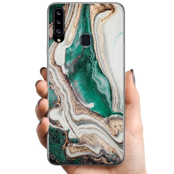 Samsung Galaxy A20s TPU Mobilskal Jungle