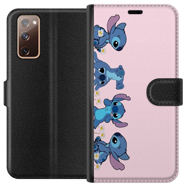 Samsung Galaxy S20 FE Tegnebogsetui  Stitch Grin & Leg – Per