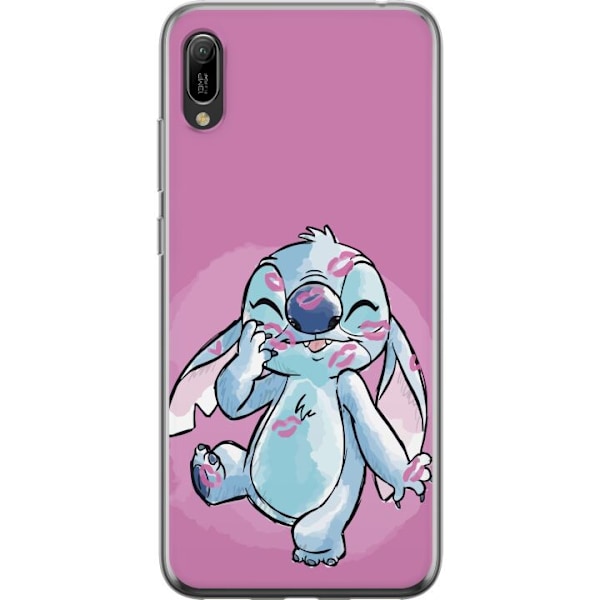 Huawei Y6 Pro (2019) Genomskinligt Skal Stitch Puss