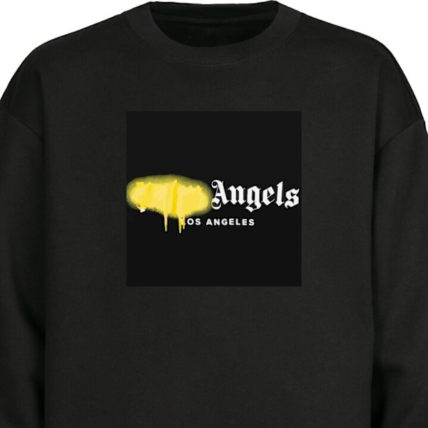 Sweatshirt til Voksne | Klassisk Collegebluse Palm Angels sort M
