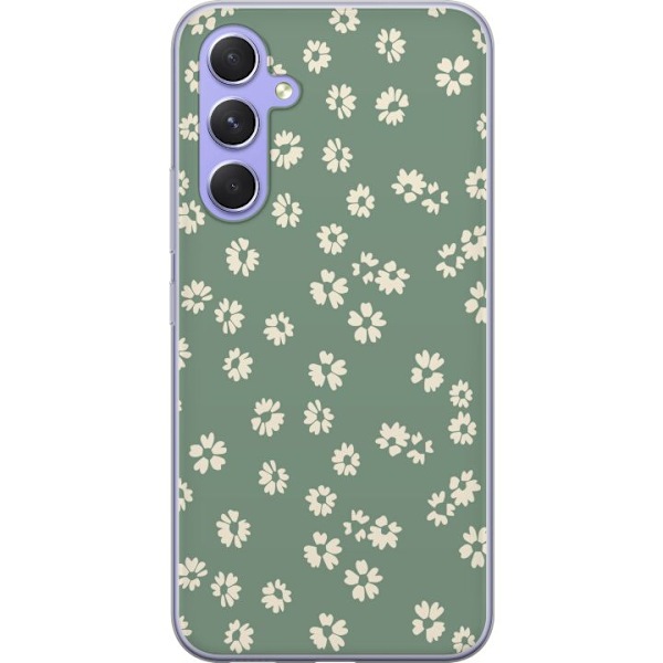 Samsung Galaxy A54 Genomskinligt Skal Blomsterdröm – färgg