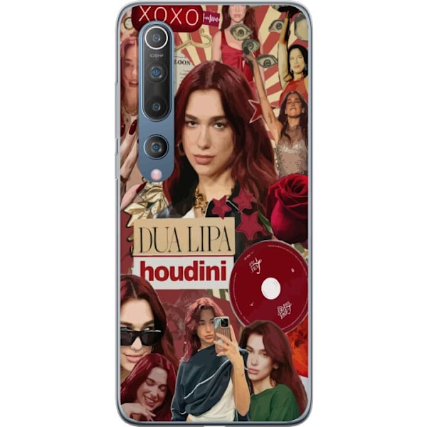 Xiaomi Mi 10 5G Gjennomsiktig deksel Dua Lipa – Fashion & St