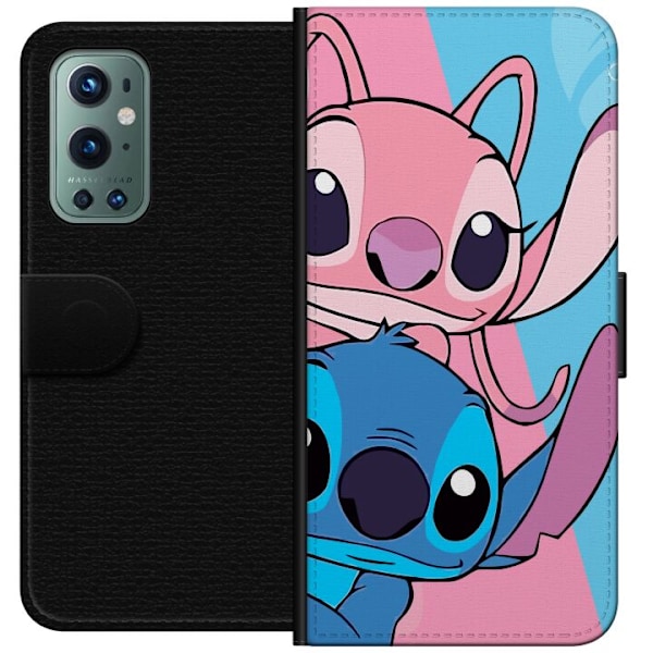 OnePlus 9 Pro Lommeboketui Stitch & Angel