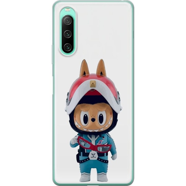 Sony Xperia 10 IV Gennemsigtig cover How2work Labubu Monstre x