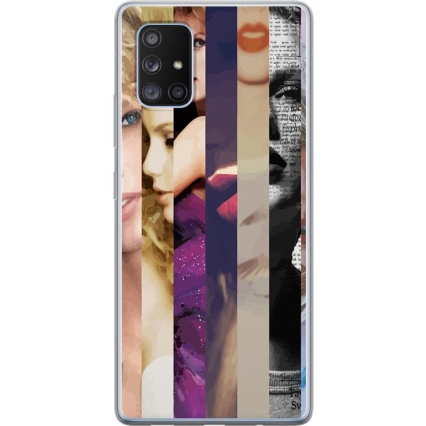 Samsung Galaxy A71 5G Gennemsigtig cover Taylor Swift