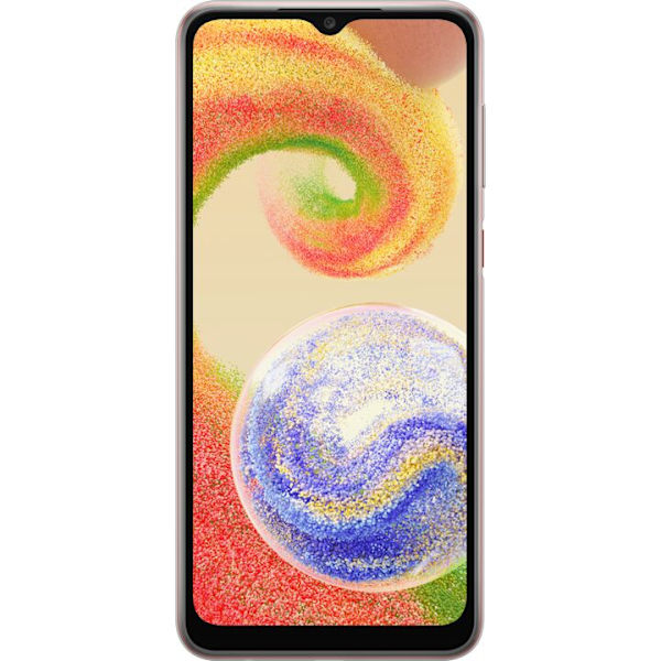 Samsung Galaxy A04 Läpinäkyvä kuori Messi Art