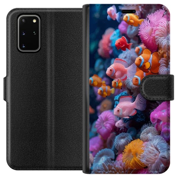 Yhteensopiva Lompakkokotelo Samsung Galaxy S20+ Kalat Koralli Meri Valtameri Veden alla