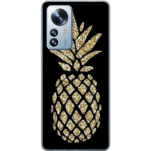 Xiaomi 12 Pro Läpinäkyvä kuori Ananas