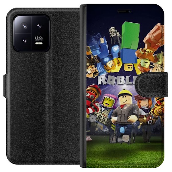 Xiaomi 13 Plånboksfodral Roblox Värld – Gamingäventyr för Barn & Ungdomar