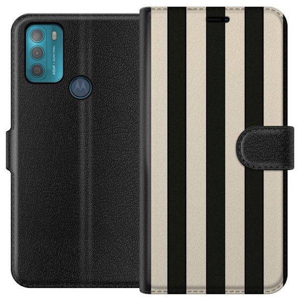 Motorola Moto G50 Lommeboketui Linjestrøm