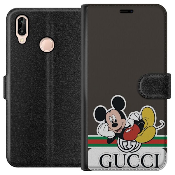 Huawei P20 lite Lompakkokotelo Gucci Musse Pig