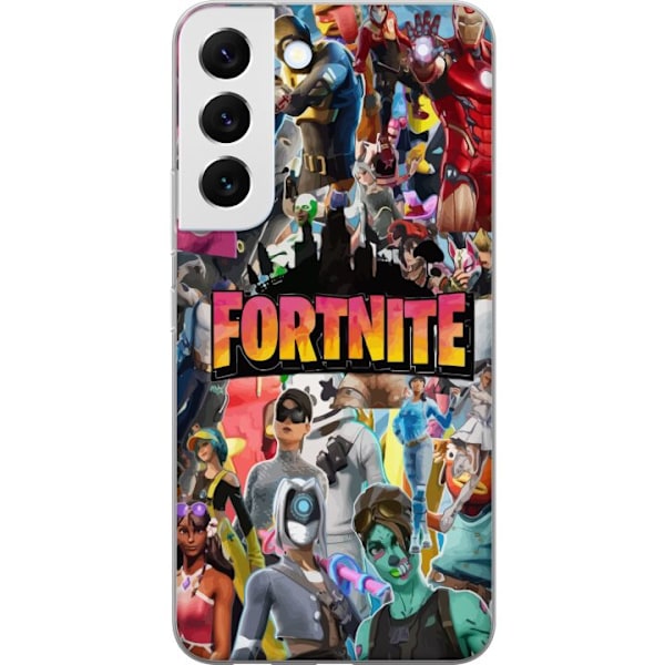 Samsung Galaxy S22 5G Gennemsigtig cover Fortnite