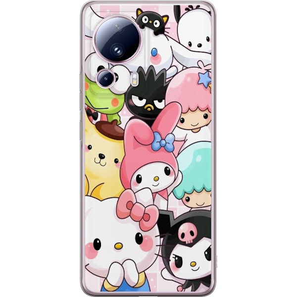 Xiaomi 13 Lite Genomskinligt Skal Kawaii Sanrio Crew