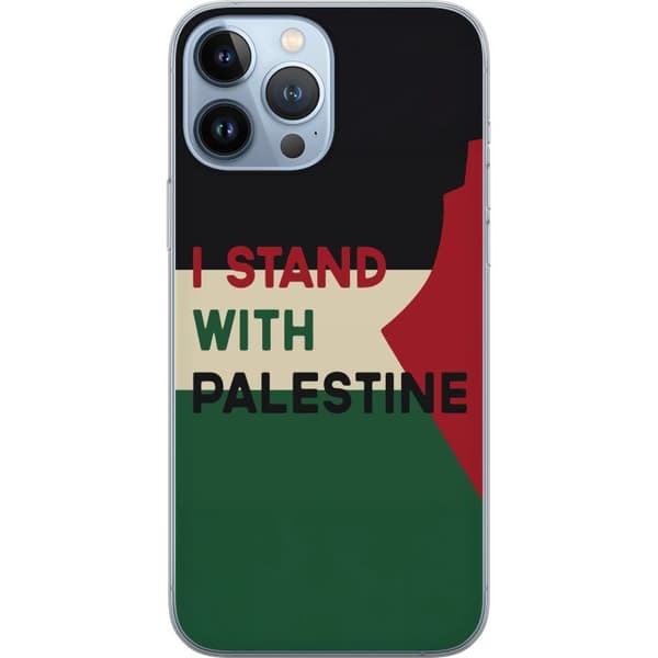 Kompatibelt Mobildeksel til Apple iPhone 13 Pro Max Stå opp for Palestina - solidaritetsdesign med en sterk melding