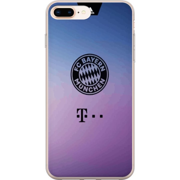 Apple iPhone 7 Plus Läpinäkyvä kuori FC Bayern