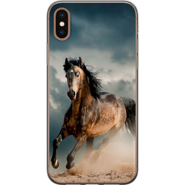 Kompatibelt Mobildeksel til Apple iPhone XS Hest