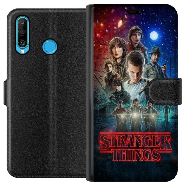 Huawei P30 lite Lompakkokotelo Stranger Things