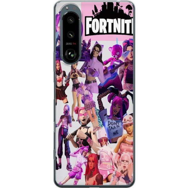 Sony Xperia 5 III Läpinäkyvä kuori Fortnite