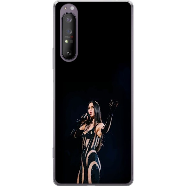 Sony Xperia 1 II Läpinäkyvä kuori Dua Lipa – Pop Star Aes