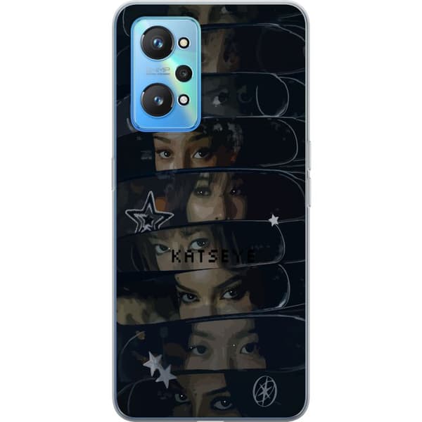 Kompatibelt Mobilskal till Realme GT Neo2 KATSEYE svart