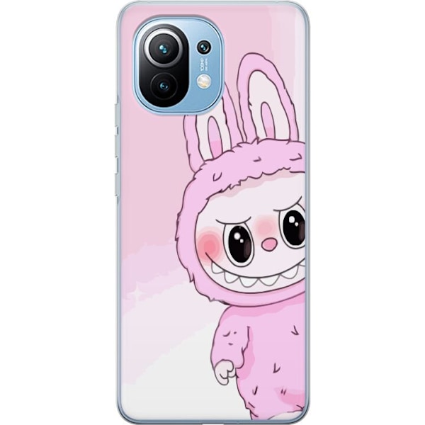 Xiaomi Mi 11 Läpinäkyvä kuori Labubu Jänis-sarja