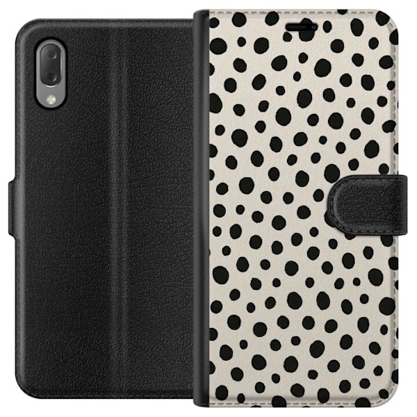 Sony Xperia L3 Tegnebogsetui Dot Dance