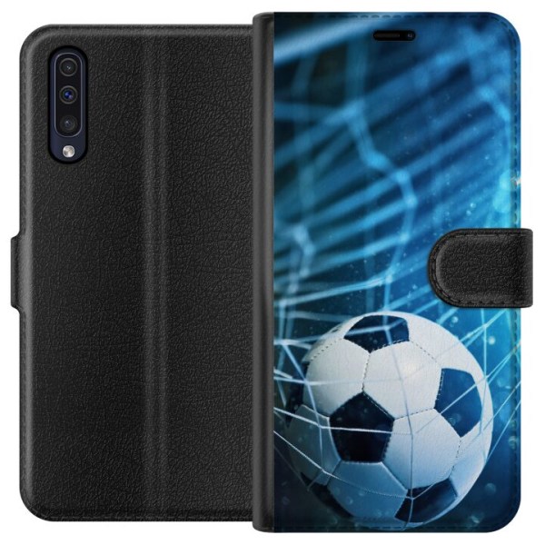 Samsung Galaxy A50 Lompakkokotelo Jalkapallo