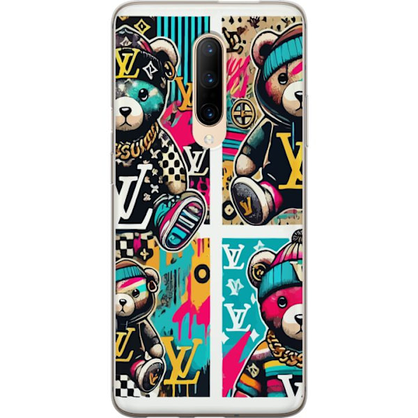 OnePlus 7 Pro Gennemsigtig cover LV Teddy