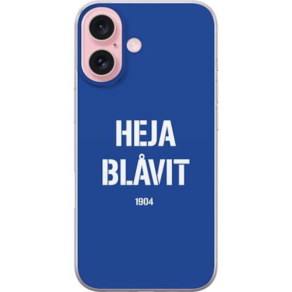 Apple iPhone 16 Gennemsigtig cover IFK Göteborg