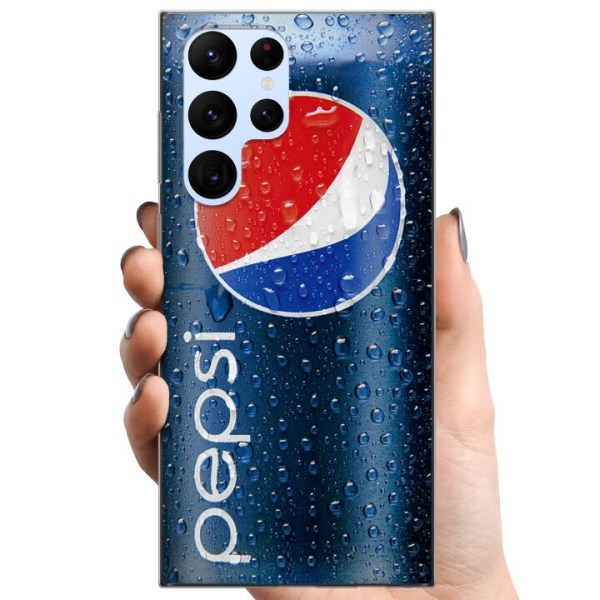Samsung Galaxy S22 Ultra 5G TPU Mobilskal Pepsi