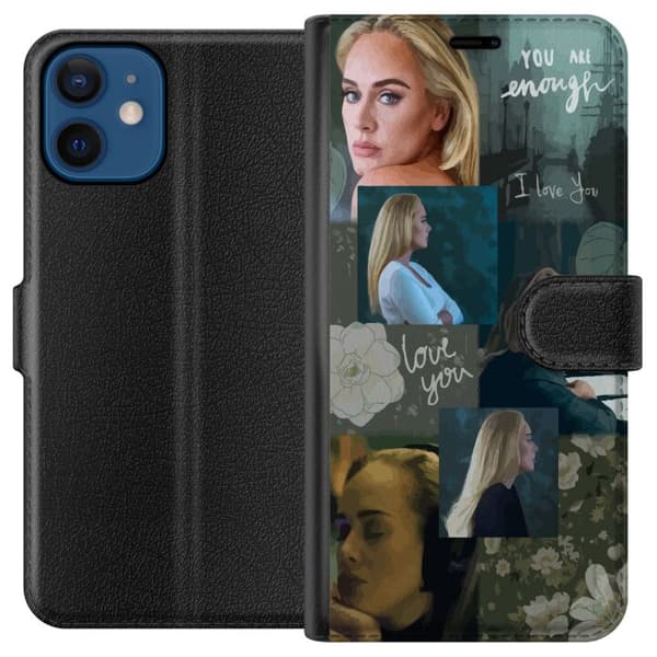 Kompatibel Tegnebogsetui til Apple iPhone 12 Adele