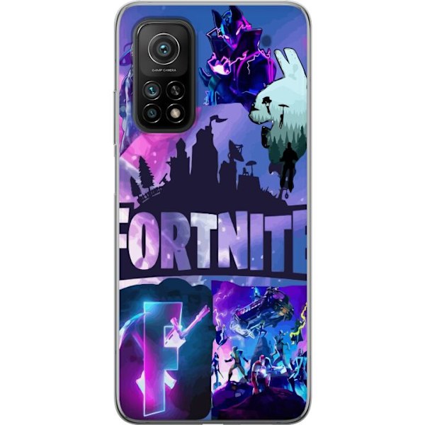 Xiaomi Mi 10T Pro 5G Gjennomsiktig deksel Fortnite