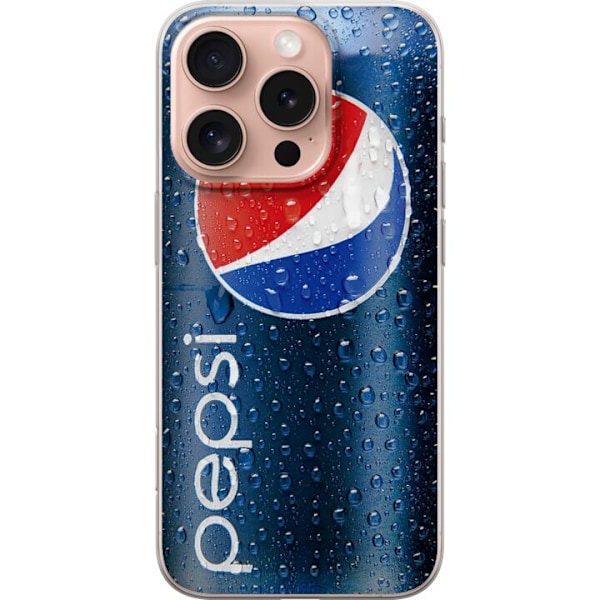 Apple iPhone 16 Pro Läpinäkyvä kuori Pepsi Can