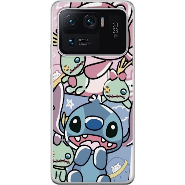 Xiaomi Mi 11 Ultra Genomskinligt Skal Stitch