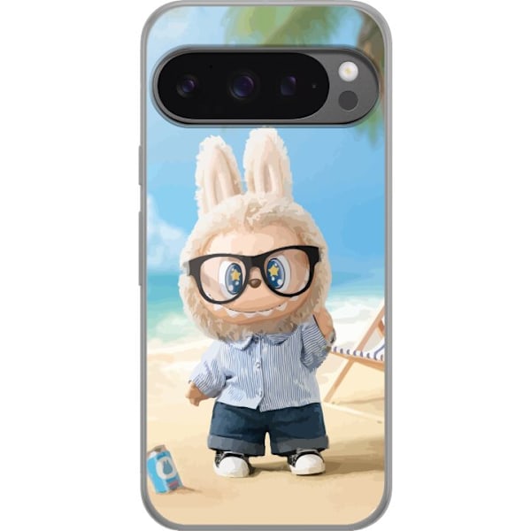 Google Pixel 9 Pro XL Läpinäkyvä kuori Labubu Tummat Unelma