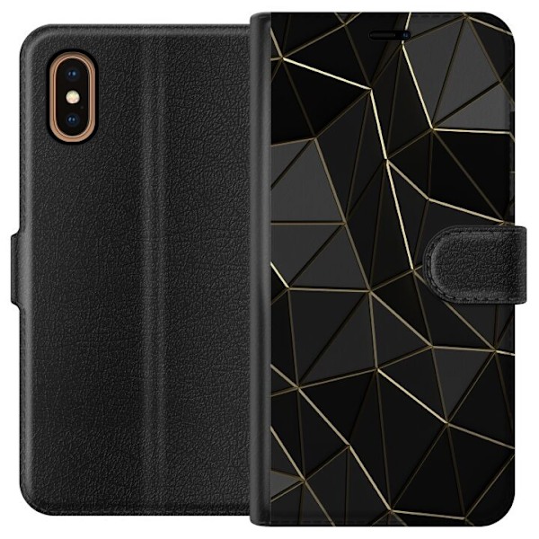 Apple iPhone XS Max Tegnebogsetui Midnat