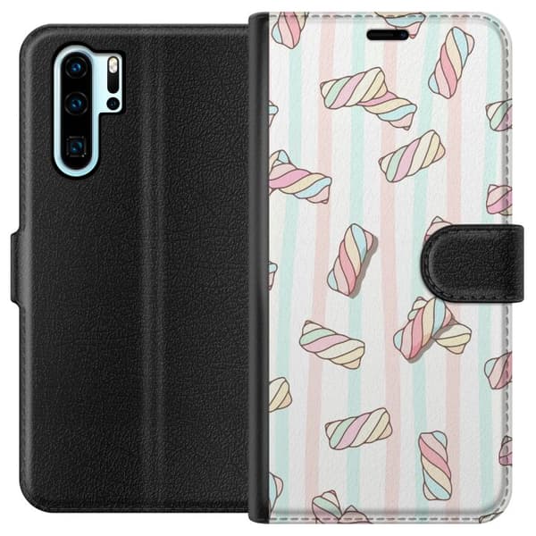 Kompatibelt Lommeboketui til Huawei P30 Pro Marshmallow