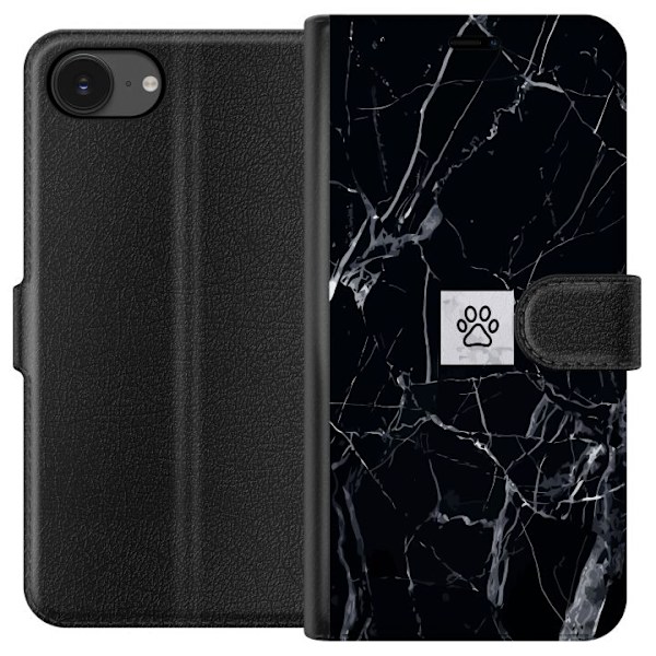 Apple iPhone 16e Lompakkokotelo Marmorianko