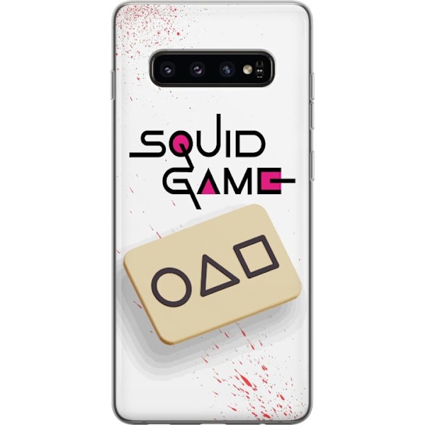 Samsung Galaxy S10 Läpinäkyvä kuori Squid Game