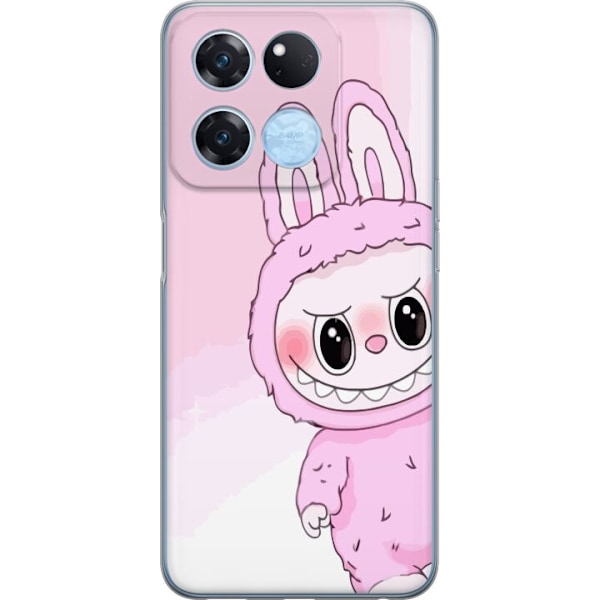 OnePlus Ace Racing Genomskinligt Skal Labubu Bunny Series