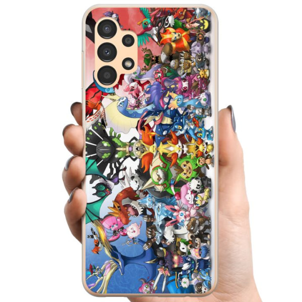 Samsung Galaxy A13 TPU Matkapuhelimen kuori Pokemon