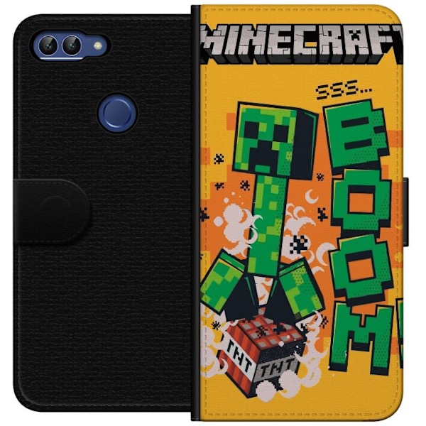 Huawei P smart Lompakkokotelo Minecraft Boom