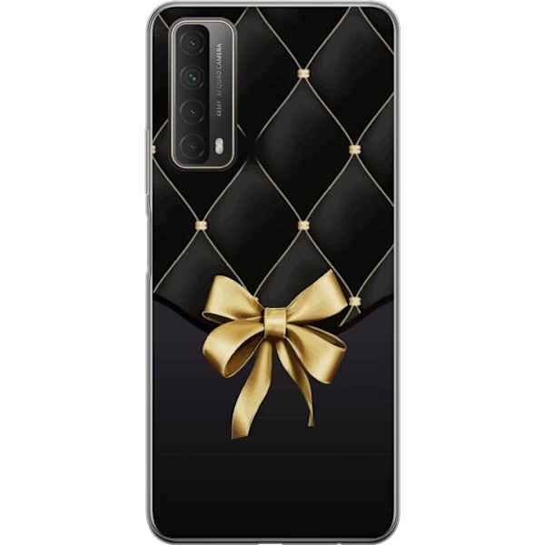 Huawei P smart 2021 Gennemsigtig cover Luksuriøs rosette