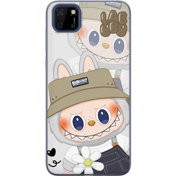 Huawei Y5p Läpinäkyvä kuori Labubu Minimal Mood - Yksinkert