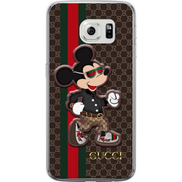 Samsung Galaxy S6 edge Gennemsigtig cover Mickey Mouse