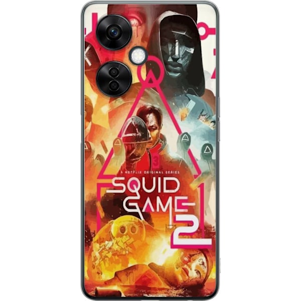 OnePlus Nord CE3 Genomskinligt Skal Squid Game 2 - Spelet